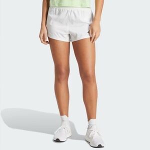 Adidas Women's Light Gray Athletic Shorts